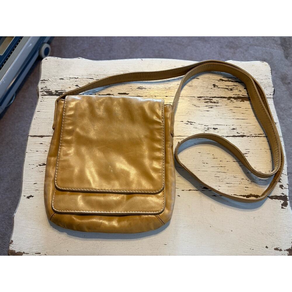 HOBO Tan Leather Crossbody
